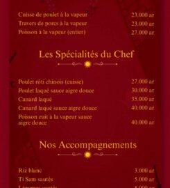 Restaurant Soleil d'Orient